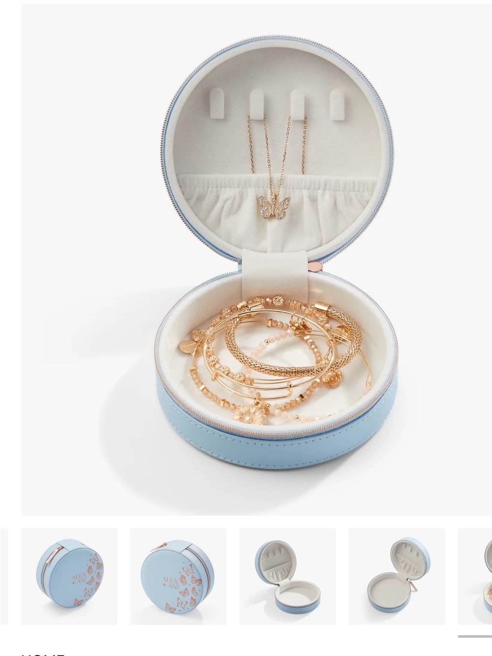 Alex and Ani Butterfly Jewelry Case - Picture 2 of 5